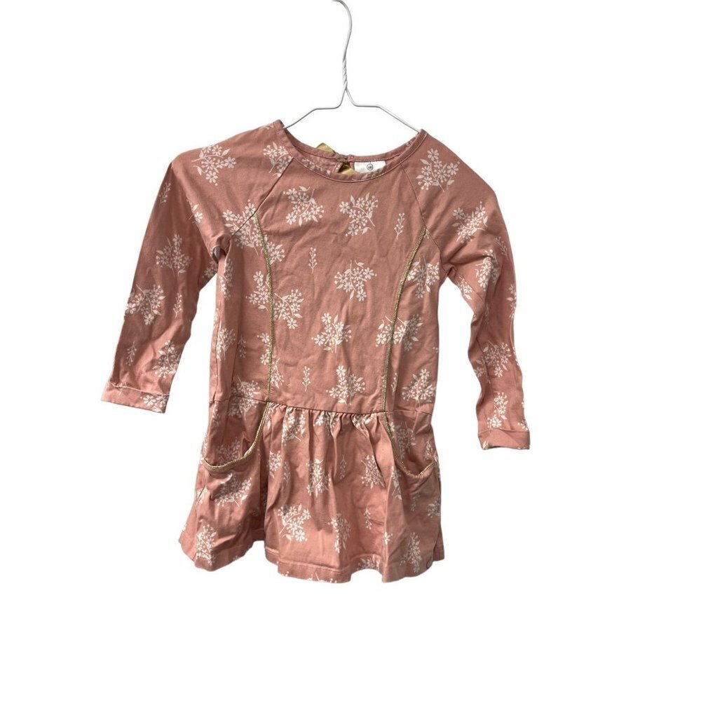 Hanna Andersson Floral Dress Girls Size 5